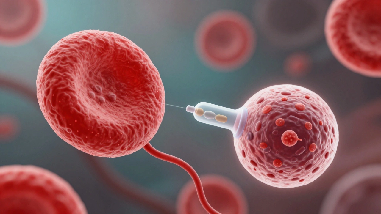 Lipid nanoparticle delivering medicine to cancer cell in bloodstream