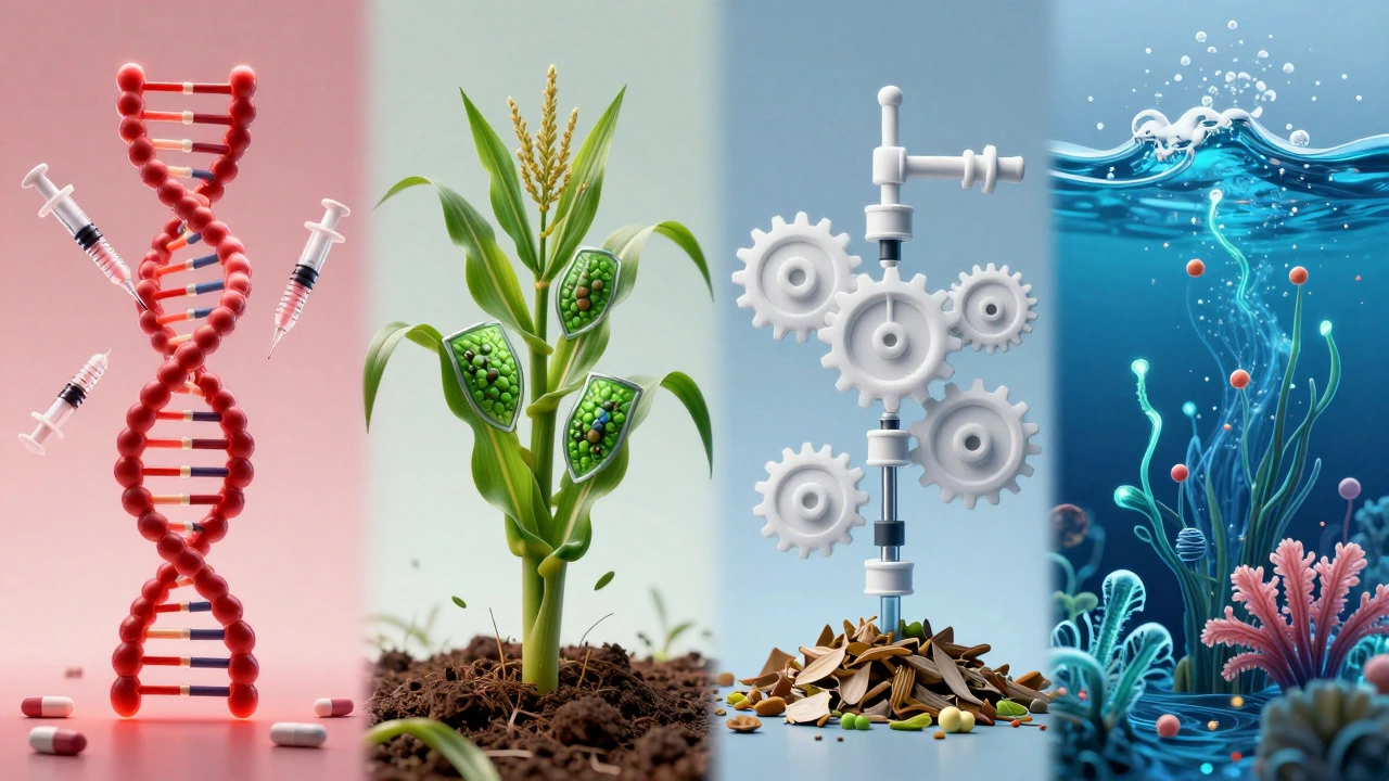 The Four Types of Biotechnology: Red, Green, White, and Blue Explained