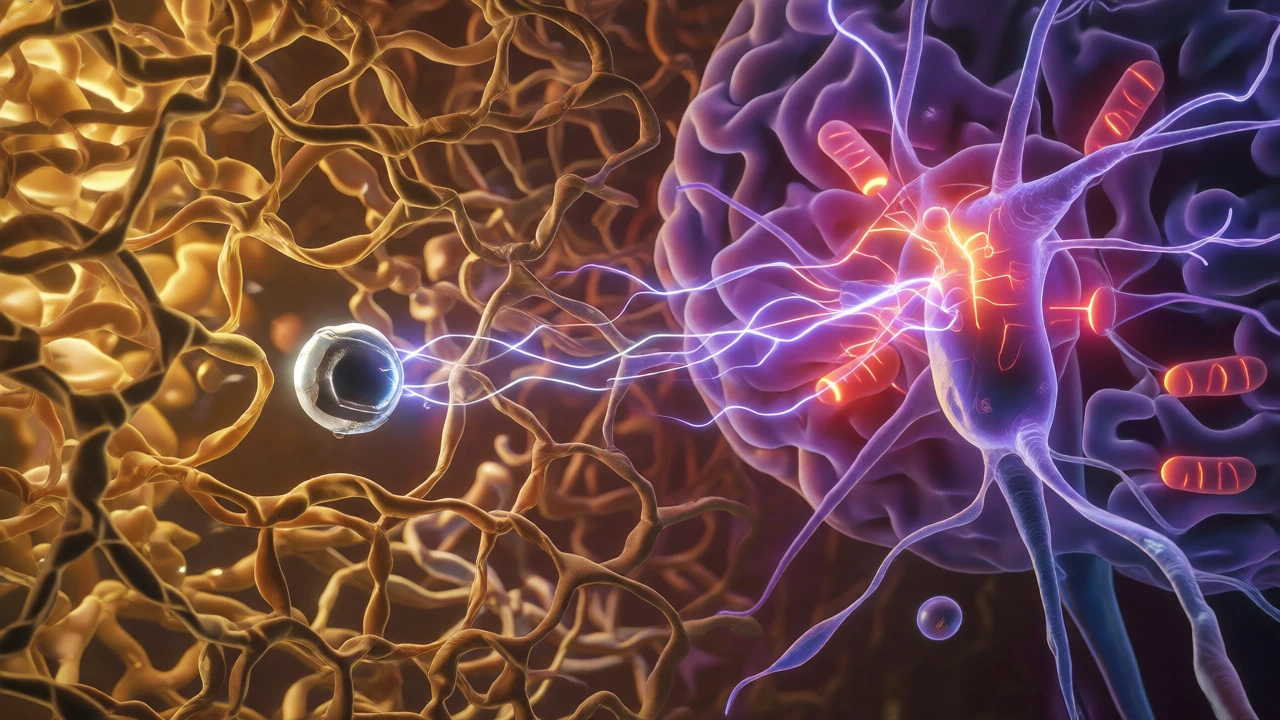Nanoparticle crossing the blood-brain barrier